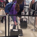 Megan at the Airport